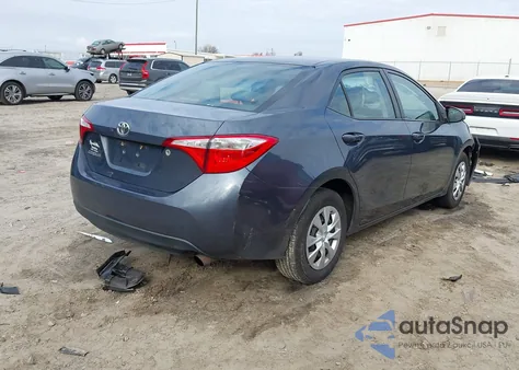 2014 Toyota Corolla L z USA, uszkodzony, nr VIN 2T1BURHE1EC147670